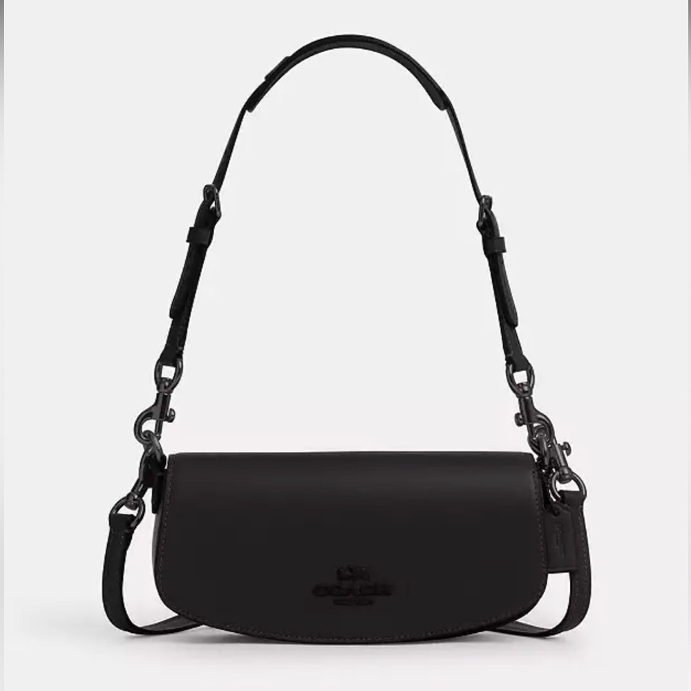 COACH Andrea Small Shoulder Bag In Smooth Leather With Tonal Hardware